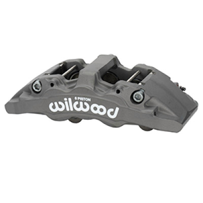 Wilwood Caliper-Aero6-L/H - Anodized 1.75/1.62in Pistons 1.25in Disc - 120-17459 Photo - Primary