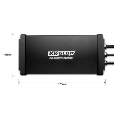 XK Glow XKchrome 300W RGB Power Amplifier - XK-AMP300 User 1