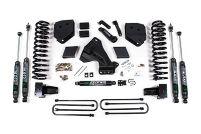 Zone Offroad 20-21 Ford F-250/F-350 6in Radius Arm Drop Suspension Lift System - Nitro Shocks Diesel - ZONF62N Photo - Primary