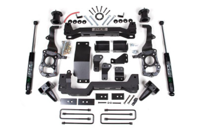 Zone Offroad 21-24 Ford F150 6 in Zone Lift System w/Nitro Shocks - ZONF90N Photo - Primary