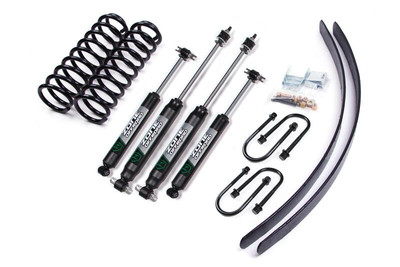 Zone Offroad 84-01 Jeep XJ 3in Kit w/Chrysler Axle - ZONJ6N Photo - Primary