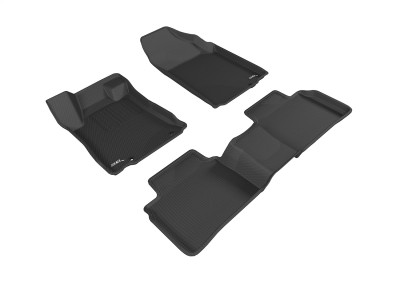 3D MAXpider 2016-2018 Nissan Altima Kagu 1st & 2nd Row Floormats - Black - L1NS09201509 Photo - Primary