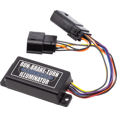 Badlands 08-11 Softail Rocker Plug N Play Illuminator - ILL-01-R Photo - Primary