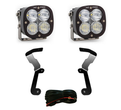 Baja Designs 2019+ GMC Sierra 1500 XL PRO A Pillar Light Kit - 447876 Photo - Primary