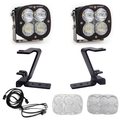 Baja Designs 2023+ Ford F-250/350 Super Duty XL Sport A-Pillar Light Kit w/ Upfitter - 448210UP Photo - Primary