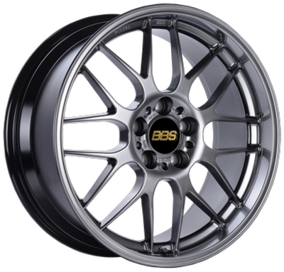 BBS RG-R 18x9.5 5x114.3 ET38 Diamond Black Wheel PFS - RG701DBK Photo - Primary