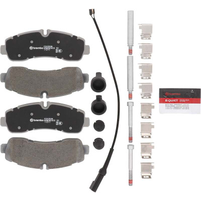 Brembo OE 20-22 Ford Transit-150/Transit-250/Transit-350/Transit-350 HD Ceramic Brake Pad - Rear - P24250N Photo - Primary