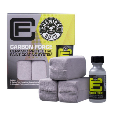 Chemical Guys Carbon Force Ceramic Protective Paint Coating System - 1oz + 3 MircoSuede Applicators - WAC232 User 1