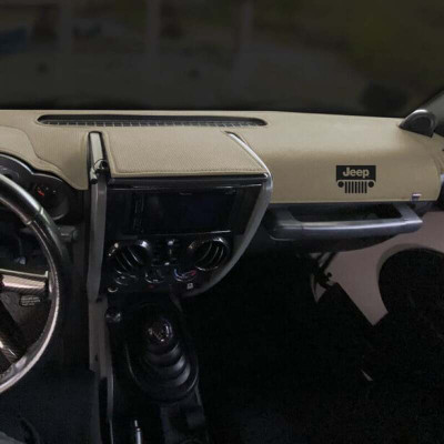 Covercraft 15-18 Jeep Wrangler (JK) w/ Light Sensor Limited Edition Dash Cover w Jeep Grill Logo - 62074FJ12-01-23 Photo - Primary