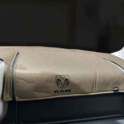 Covercraft 19-24 Pickup Ram 2500/3500 Limited Edition Custom Dash Cover with RAM Vertical Logo - 62265FR11-00-23 Photo - Primary