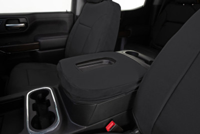 Covercraft 15-23 Ford Mustang Endura PrecisionFit Custom Front Row Seat Covers - Black/Black - GTF595ABENBK Photo - out of package