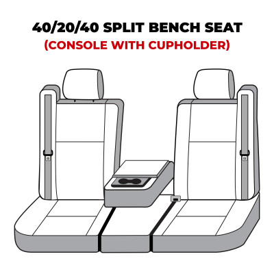 Covercraft Endura Waterproof Polyester SeatSaver Custom Front Row Seat Covers - SS3328WFBK Photo - out of package