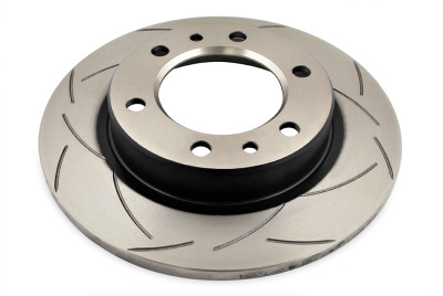 DBA 80-89 Toyota Hilux 4WD Front Street Series Slotted Rotor - DBA154S Photo - Primary