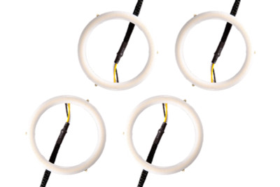 Diode Dynamics Halo Lights LED 70mm - Red Four - DD2048Q Photo - Primary