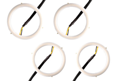 Diode Dynamics Halo Lights LED 70mm/80mm Switchback Four - DD2276 Photo - Primary