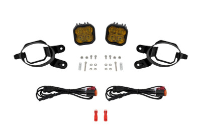 Diode Dynamics 10-13 Lexus IS250C SS3 LED Fog Light Kit (3000K) Sport Yellow SAE Fog - Yellow - DD8358 Photo - Primary