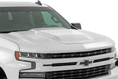 Tired of blending in with the crowd? Your Chevy Silverado 1500 deserves to turn heads and command respect on and off the road. The Rough Country Hood Scoop is the perfect solution to elevate your truckΓÇÖs look from stock to stunning. This hood scoop doesnΓÇÖt just look meanΓÇöitΓÇÖs meticulously engineered to fit your Silverado 1500 like a glove, ensuring that every contour and curve aligns perfectly. This hood scoop is your ticket to a bolder, more impressive look that leaves a lasting impression.Ready for the best part? Installing this bad boy is a breeze! Choose from Matte Black, Gloss Black, or Paint-to-Code to match your truckΓÇÖs vibe. ItΓÇÖs built to withstand whatever Mother Nature throws your way, from dusty desert trails to muddy backwoods adventures. Get your Rough Country Hood Scoop today and give your Silverado the attitude it deserves.