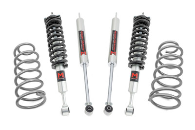 The Toyota 4Runner is one of the best-looking and most capable 4wd SUVΓÇÖs on the market. Transform your Toyota with Rough CountryΓÇÖs 3-inch Lift for 10-18 Toyota 4-Runners! This easy-to-install kit gives you increased ground clearance and killer good looks while providing a level look from front to rear.This kit includes a set of lifted coil spring spacers and strut extensions to provide enough ride height to run larger wheels and tires. A set of rear nitrogen-charged M1 shocks offer an incredible balance of on and off-road ride quality.With a 100% bolt-on installation process, this kit is easy to install in a home garage with common tools. Includes Rough CountryΓÇÖs Lifetime Replacement Warranty!\\