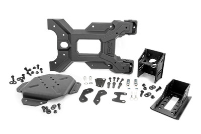 Give your spare tire plenty of support with Rough CountryΓÇÖs Heavy-Duty Hinged Tire Carrier kit. This beefy upgrade allows for installation of a larger spare tire and wheel on your Jeep JK without damaging the vehicle.\
The factory JK tire carrier simply isnΓÇÖt designed to withstand the size and weight of a larger, aftermarket tire and wheel.┬á Made of a durable, steel construction, this kit is designed to replace the weak factory joints while eliminating stress and rattle. Rough CountryΓÇÖs Heavy-Duty Hinged Tire Carrier Kit includes a reinforced hinge replacement system and an adjustable spare tire mount, allowing you to mount up to a 37in tire with plenty of clearance over a factory or aftermarket bumper. Each kit┬á also includes a 3rd brake relocation bracket to retain your factory brake light.┬á┬á┬á\
This easy to install kit features a bolt-on installation process with no cutting or drilling required.
