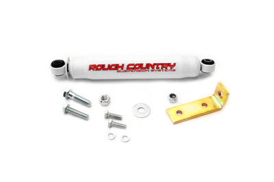 Steering stabilizers are designed to restrain "bump steer" and front end vibration, giving added life to tires, ball joints, and other steering components.