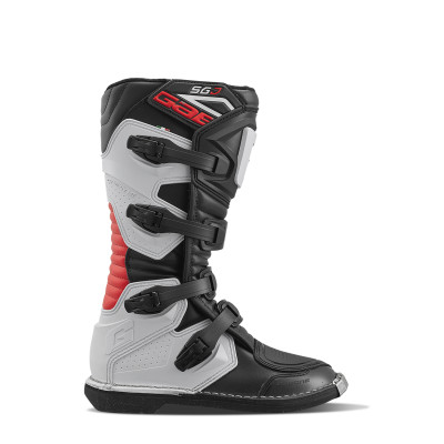 Gaerne SGJ Boot Black/White/Red Size Youth - 2.5 - 2199-005-2.5 User 1