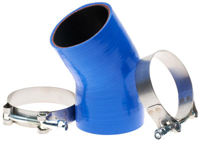 Gates 04-07 Ford Super Duty V-8 6.0L Diesel Turbo To Pipe Hot Side Turbocharger Hose Kit (Molded) - 26222 Photo - Primary