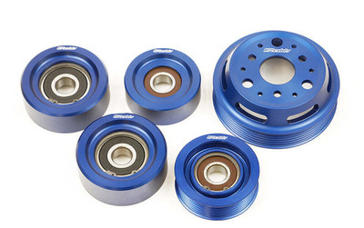 Greddy 2022+ Toyota GR86 (ZN8)/Subaru BRZ (ZD8) Aluminum Pulley Kit - 13512116 Photo - Primary