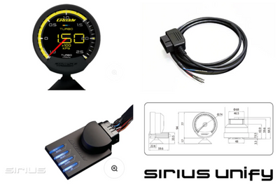 GReddy Sirius OBD Set (Turbo Unify) - 74mm - 16001760 User 1