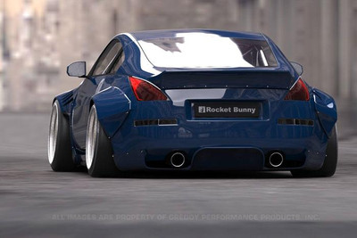 GReddy 03-08 Nissan 350Z Rocket Bunny Front Lip - 17020352 Photo - Primary
