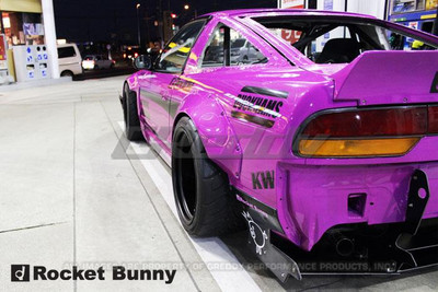 GReddy 89-93 Nissan 240SX Full Rocket Bunny 180/240SX Wide Body Aero Kit w/ Wing - 17020380 Photo - Primary