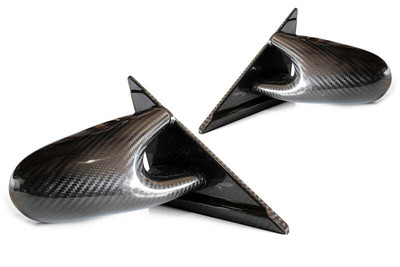 GReddy Garage 89-94 Nissan Skyline GT-R Carbon Side Mirror R32 Set - 44881102 Photo - Primary
