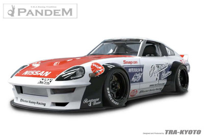 GReddy 1975-1978 Pandem Datsun 280Z (130Z) Rocket Bunny Full Widebody Aero Kit w/ Wing - 66920420 Photo - Primary
