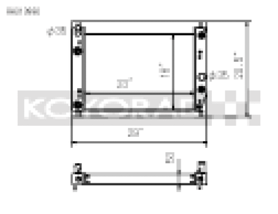 Koyo 05-13 Chevrolet Corvette C6 Racing Radiator - RH313986 Photo - Primary
