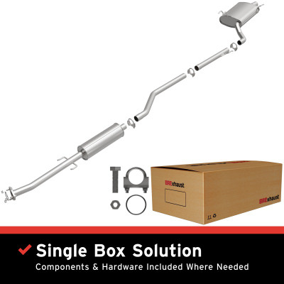 MagnaFlow BRE Exhaust Kit 08-12 Honda Accord 2.4L - 106-0362 Photo - Primary