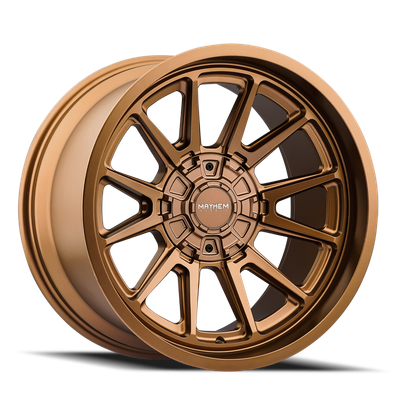 Mayhem 8116 Intrepid 20x9 / 5x127/139.7 BP / 0mm Offset / 87mm Hub Matte Bronze Wheel - 8116-2952MZ Photo - Primary