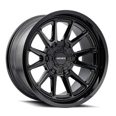 Mayhem 8116 Intrepid 20x9 / 8x165.1 BP / 0mm Offset / 125.2mm Hub Gloss Black Wheel - 8116-2981B Photo - Primary