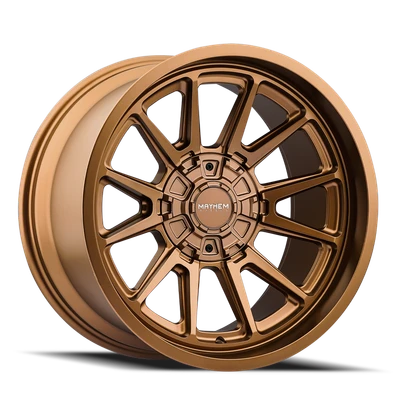 Mayhem 8116 Intrepid 20x9 / 8x165.1 BP / 0mm Offset / 125.2mm Hub Matte Bronze Wheel - 8116-2981MZ Photo - Primary