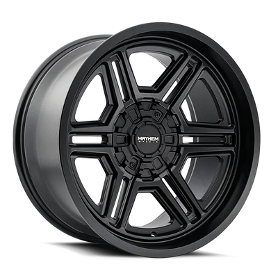 Mayhem 8117 Hermosa 20x9 / 6-135/6-139.7 BP / 18mm Offset / 106mm Hub Black Wheel - 8117-2937MB Photo - Primary