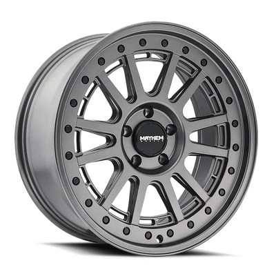 Mayhem 8305 Compass 15x7 / 5x100 BP / 15mm Offset / mm Hub Matte Gunmetal Wheel - 8305-5744MG Photo - Primary