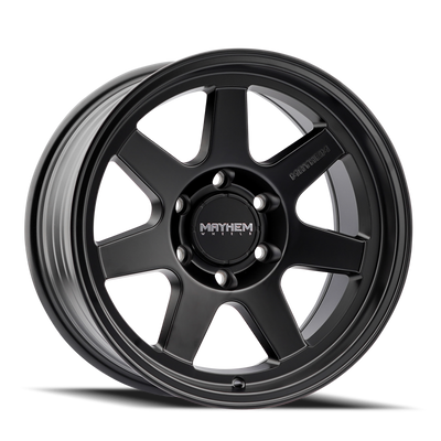 Mayhem 8307 Convoy 17x9 / 5x127 BP / -6mm Offset / 78.1mm Hub Satin Black Wheel - 8307-7973MB Photo - Primary