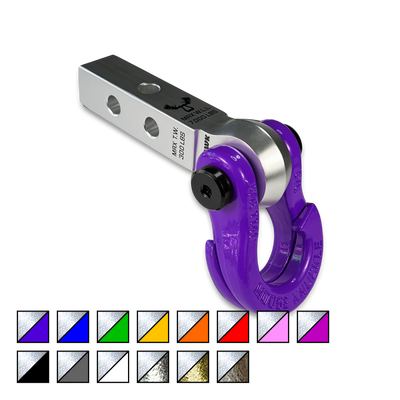 Moose Knuckle Offroad Jowl 5/8 Split Shackle and Mohawk 1.25 Receiver Combo FN000043