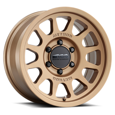 Method MR703 Bead Grip HD 18x9 +40mm Offset 6x5.5 95.25mm CB Method Bronze Wheel - MR70389093940H Photo - Primary