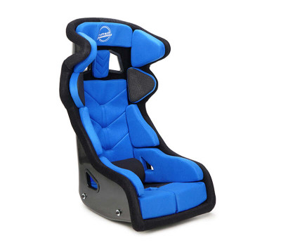 NRG FIA Competition Seat w/ Head Containment & Comp Fabric Velcro Paddings Small Thin Cushion - Blue - FRP-RS700M-BL1 Photo - Primary