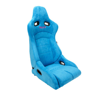 NRG Prisma Lab Reclinable Bucket Racing Seat - Pair (Blue) - RSC-710 L/R-BL Photo - Primary