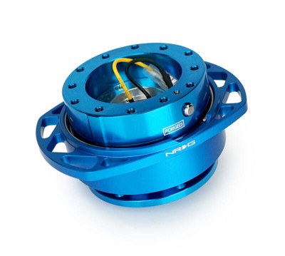 NRG Quick Release Kit Gen 257 - Blue Body / Blue Cutout Ring - SRK-257BL-BL Photo - Primary