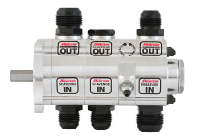 Peterson Fluid Systems R4 3-Stage Oil Pump - Right Side Mount - Rear Drive - Front Pressure - 04-3025 Photo - Primary