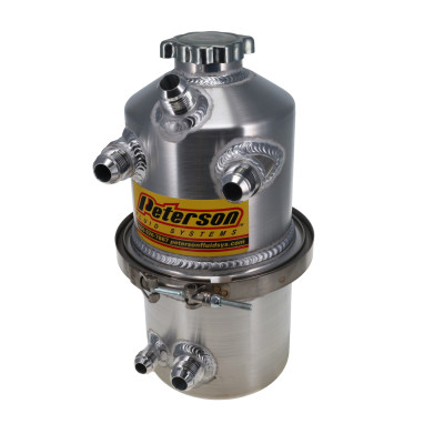 Peterson Fluid Systems Oil Tank 1.5 Gallon Dual In Male - 08-0024 Photo - Primary