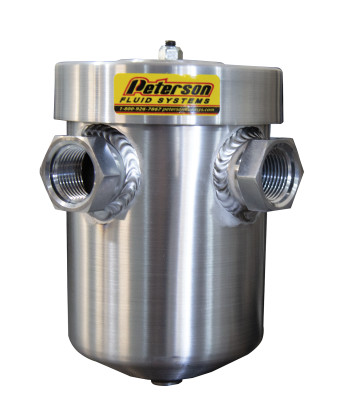 Peterson Fluid Systems Breather Can -12AN Ports - 08-0400 Photo - Primary