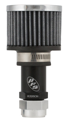 Peterson Fluid Systems Breather Screw-In -12AN w/ Filter - 08-0415 Photo - Primary