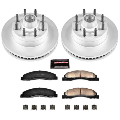 Power Stop 17-18 Ford E-450 Super Duty Front Z17 Coated Brake Kit - CRK4716 Photo - Primary